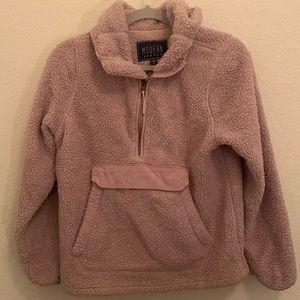 Sherpa hoodie